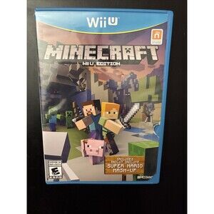 Minecraft Wii U Edition - Nintendo Wii U - Complete In Box CIB
